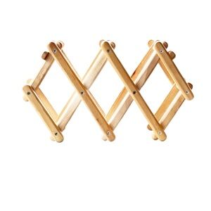 Expandable Wooden Wine Wall Rack